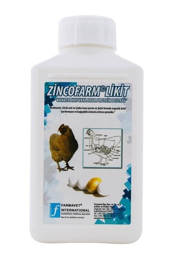 Zincofarm  Kanatlı Hayvanlar için  Protein Desteği