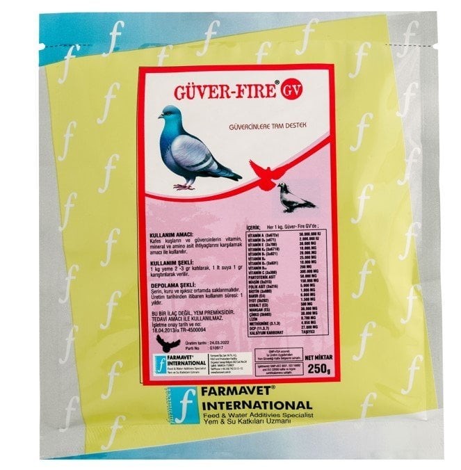 Güver - Fire Vitamin ve Mineral Katkısı