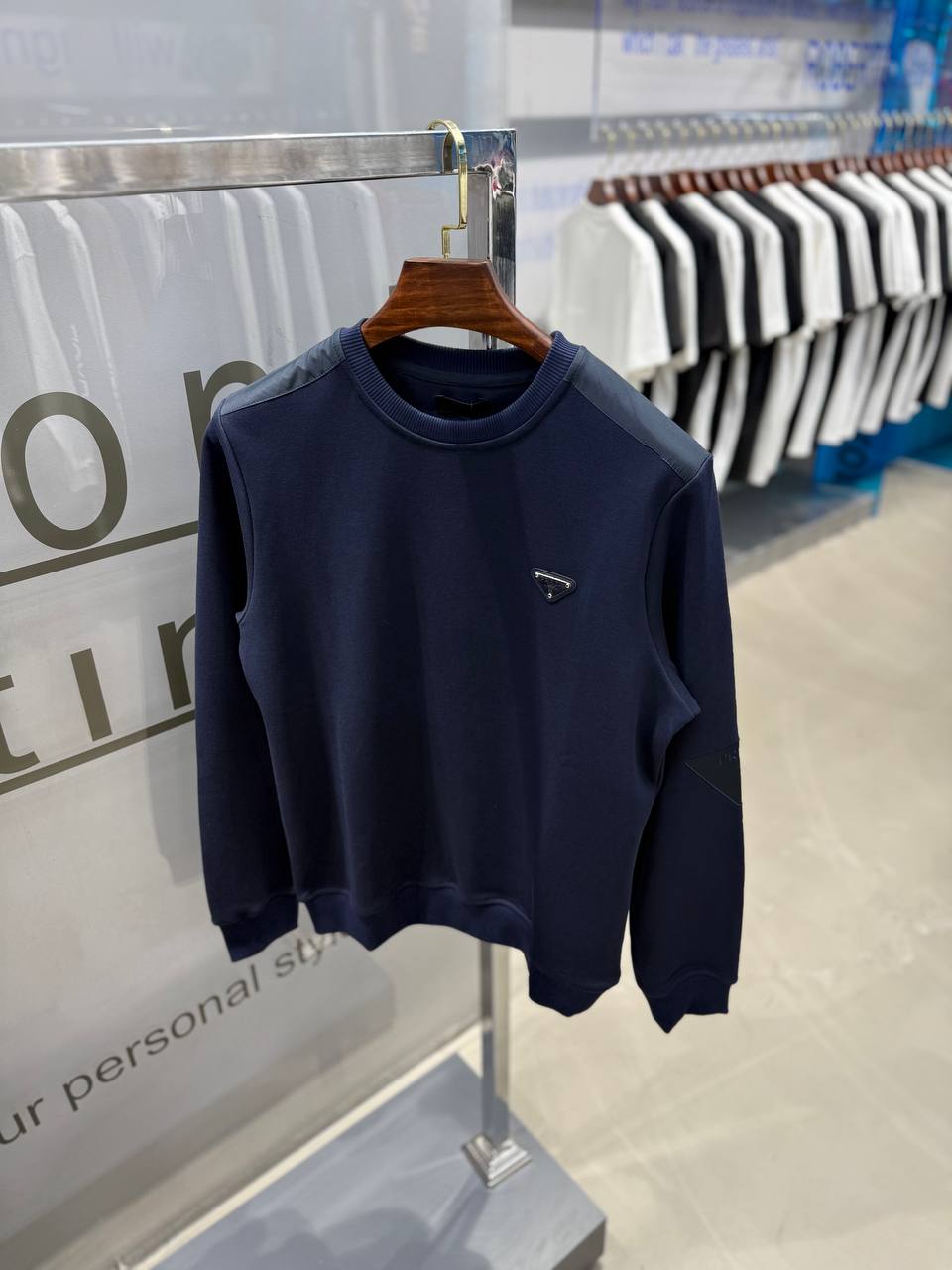 Triangle Sweatshirt - Lacivert