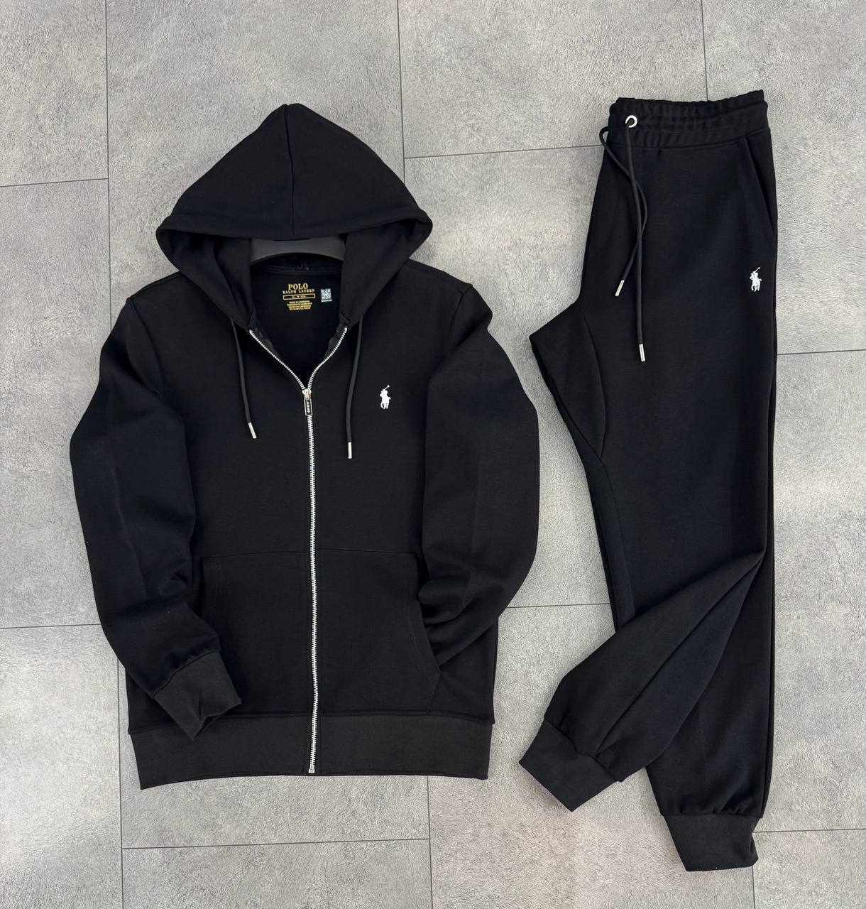 Ralp Lauren Silver Zip - Siyah