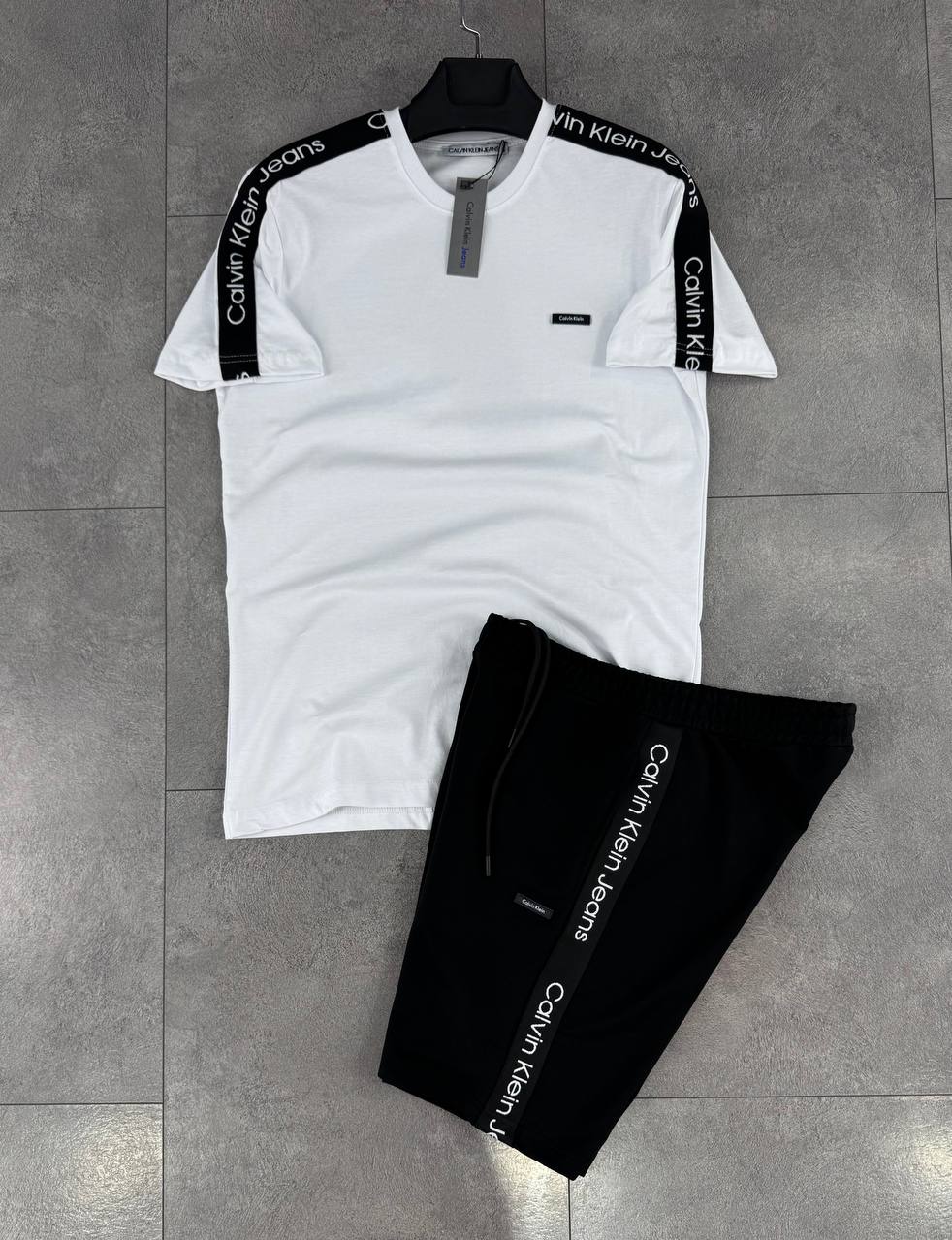 Calvin Klein Essential Yazlık Takım - Beyaz