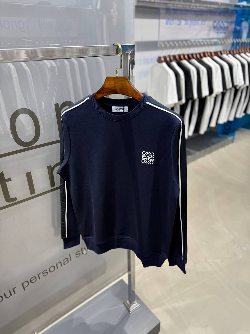  Line Sweatshirt - Lacivert