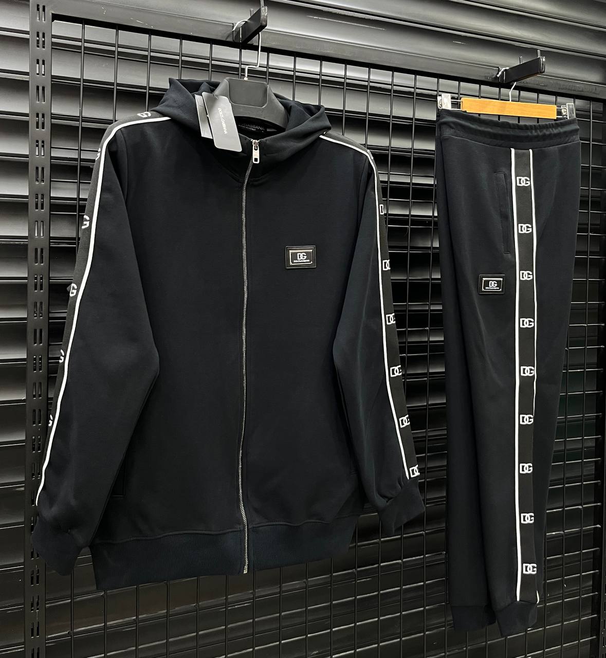 Dolge Gabbana Stripe Tracksuit