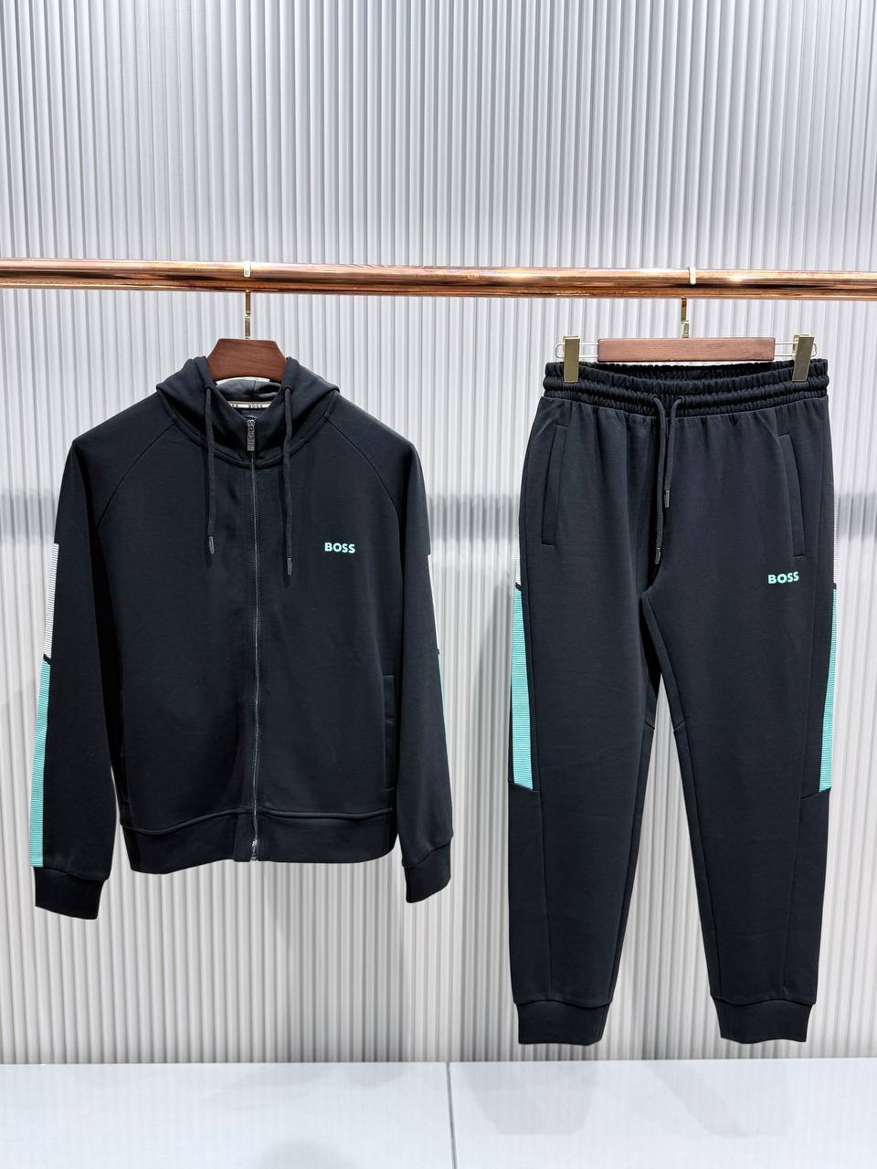 Colored Tracksuit - Siyah