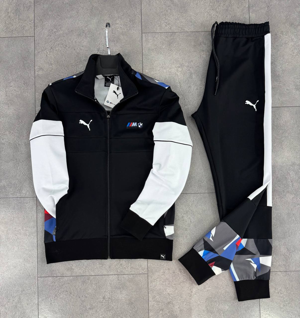  BMW Puma Sports Tracksuit - Siyah
