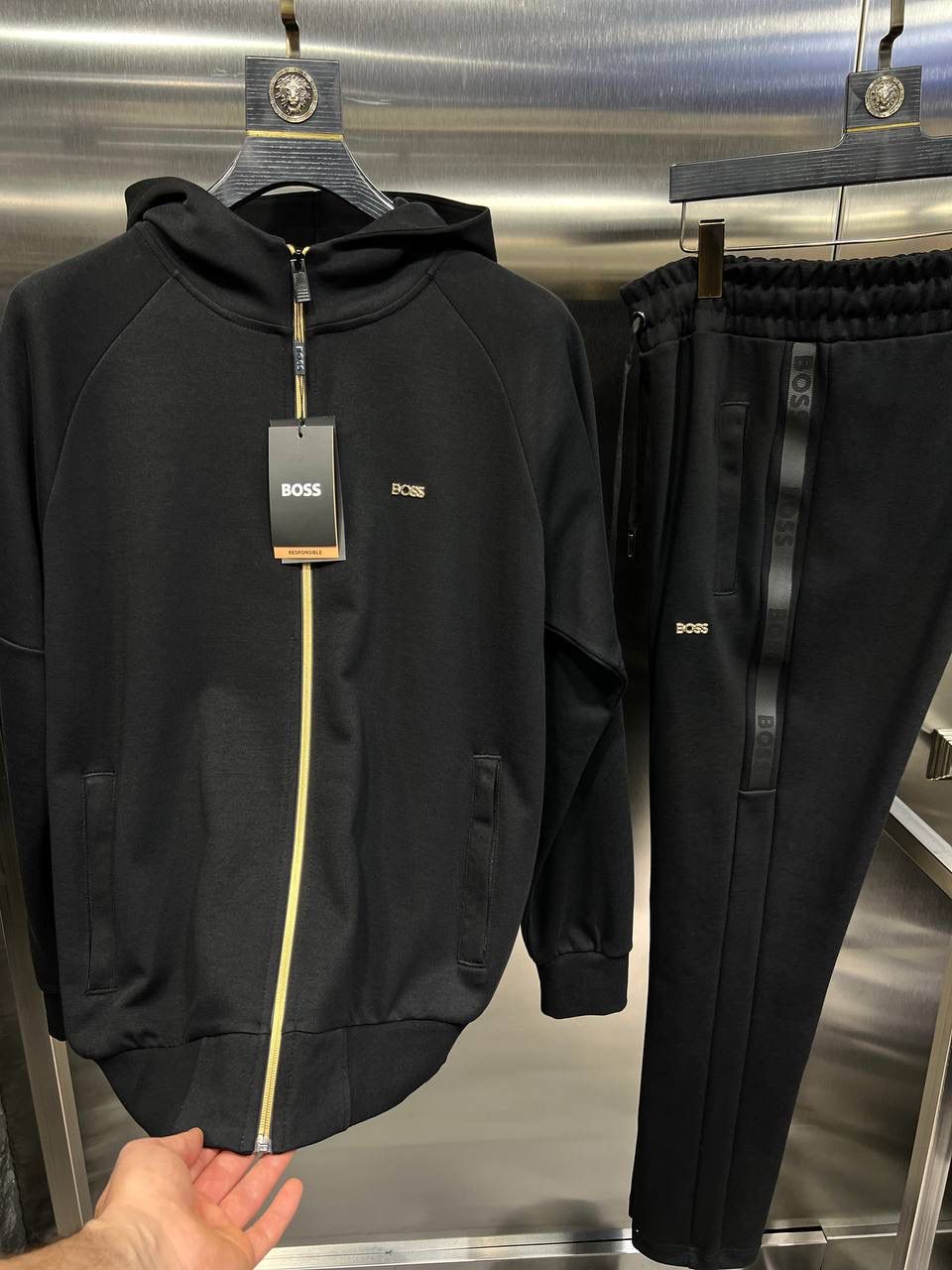 Golden Premium Tracksuit - Siyah