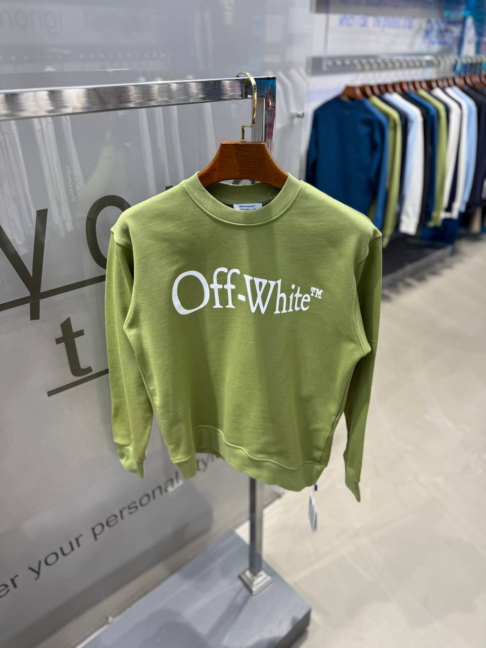 Unblanace Sweatshirt - Yeşil