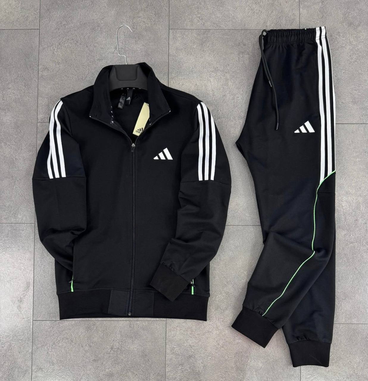 Adidas ZNE Fabric 3 Stripe Tracksuit - Siyah
