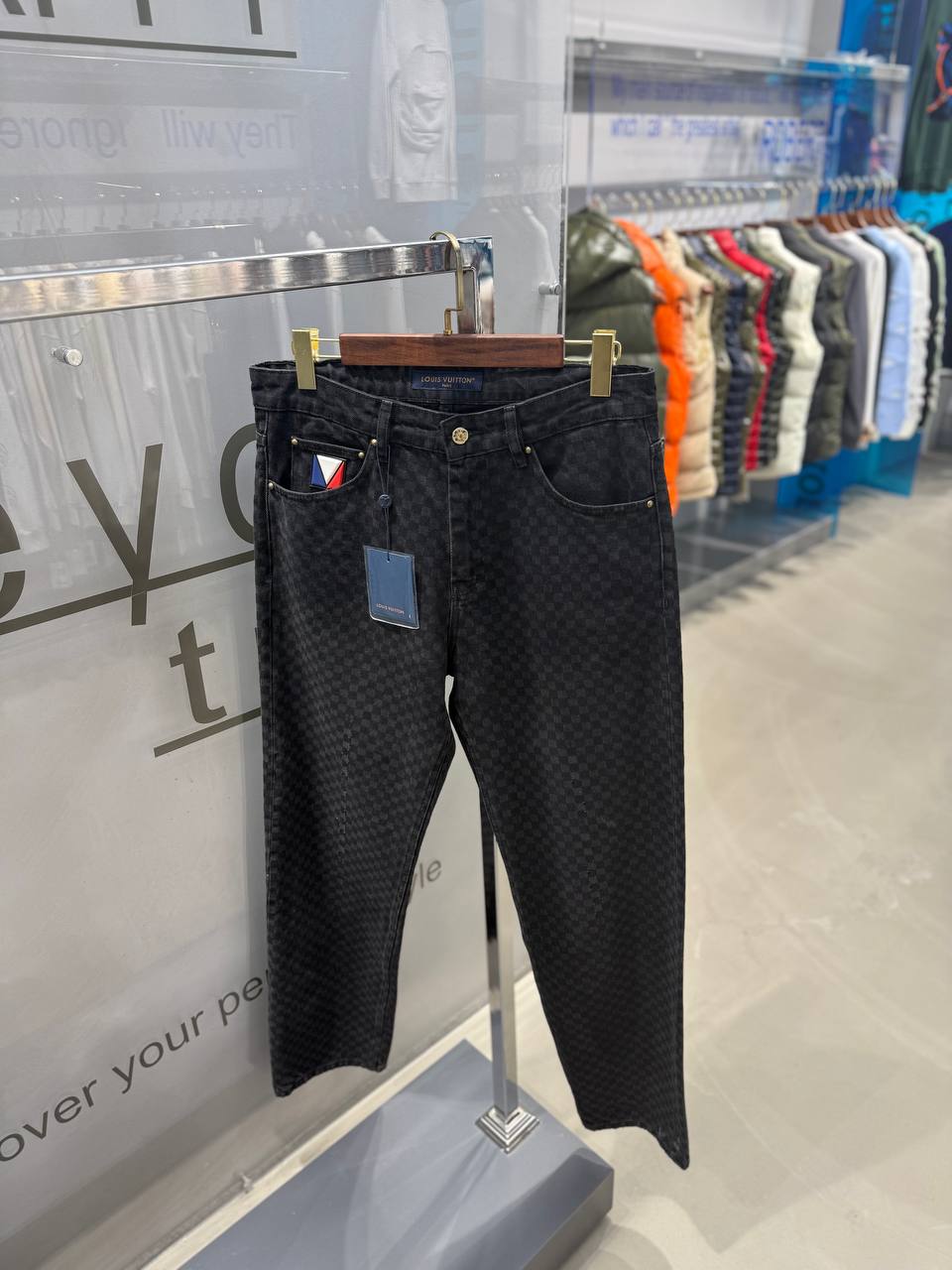 Monogram Jean - Siyah