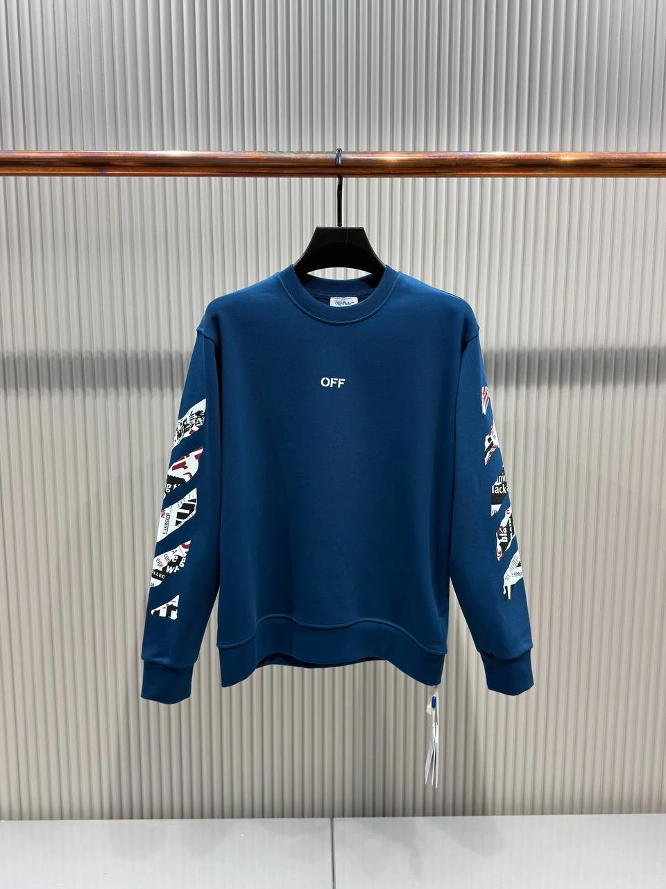 Graffiti Sweatshirt - Lacivert