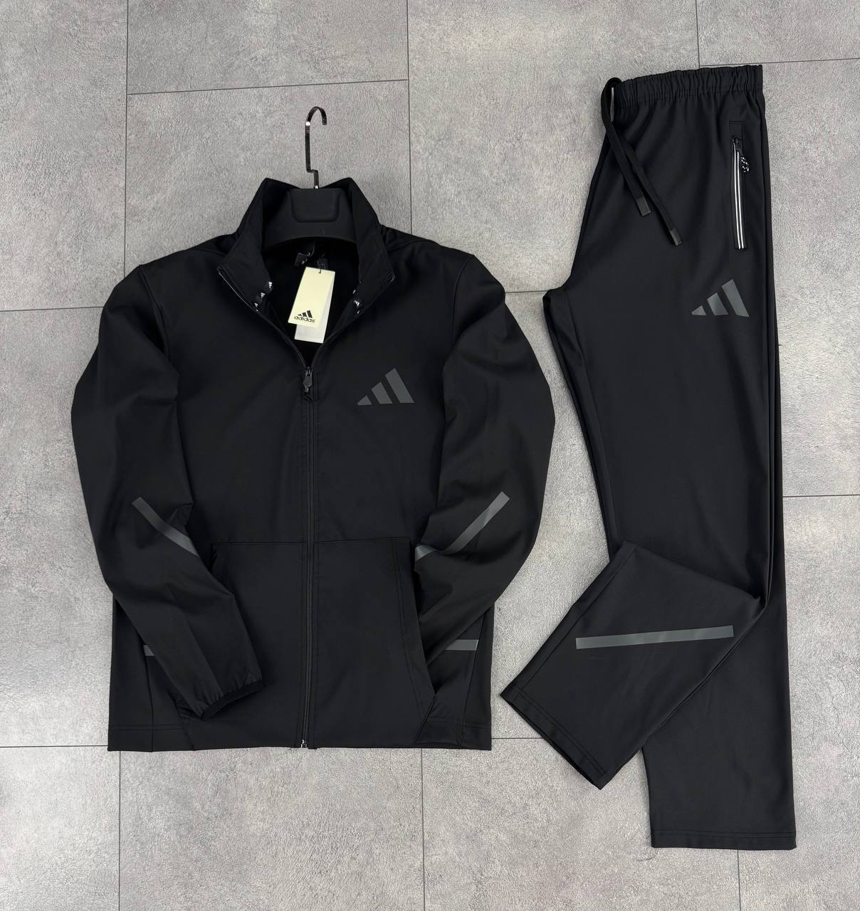 Adidas ZNE Fabric Tracksuit - Siyah