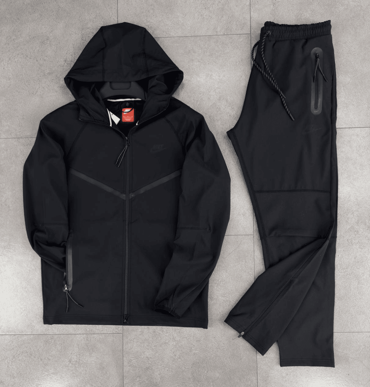 Tech Fleece SS'24 Tracksuit - Black