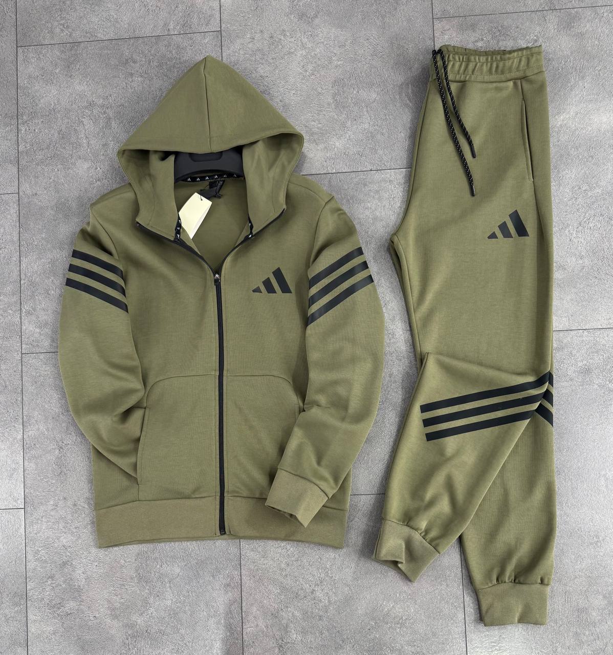 Adidas ZNE 3 Stripe - Khaki