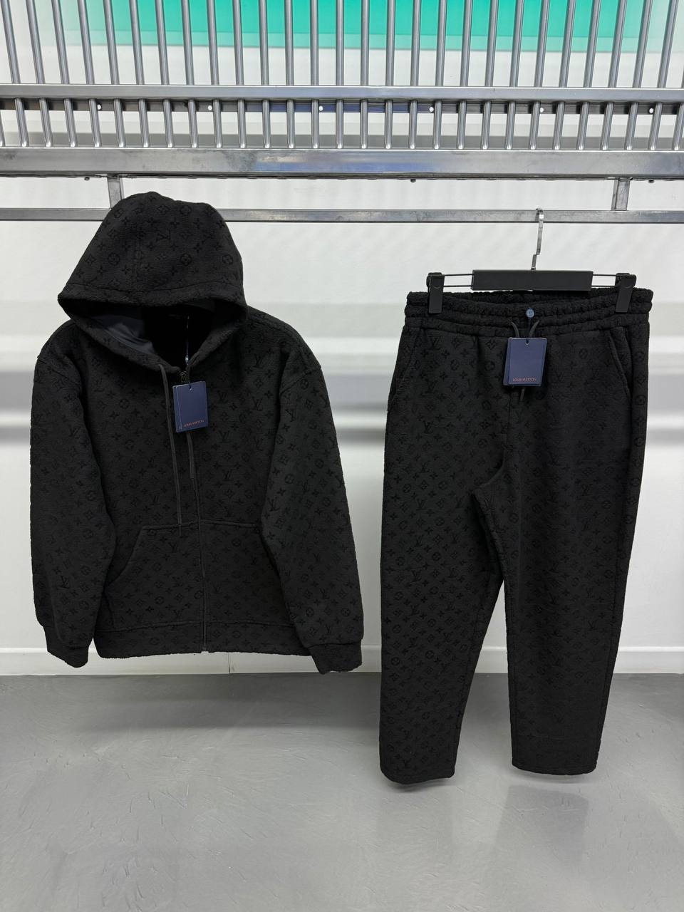  Premium Monogram Tracksuit - Siyah