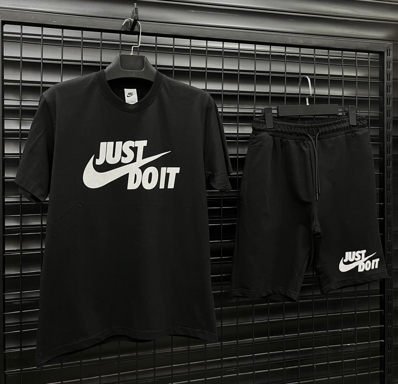 Just Do İt Premium Yazlık Takım - Siyah
