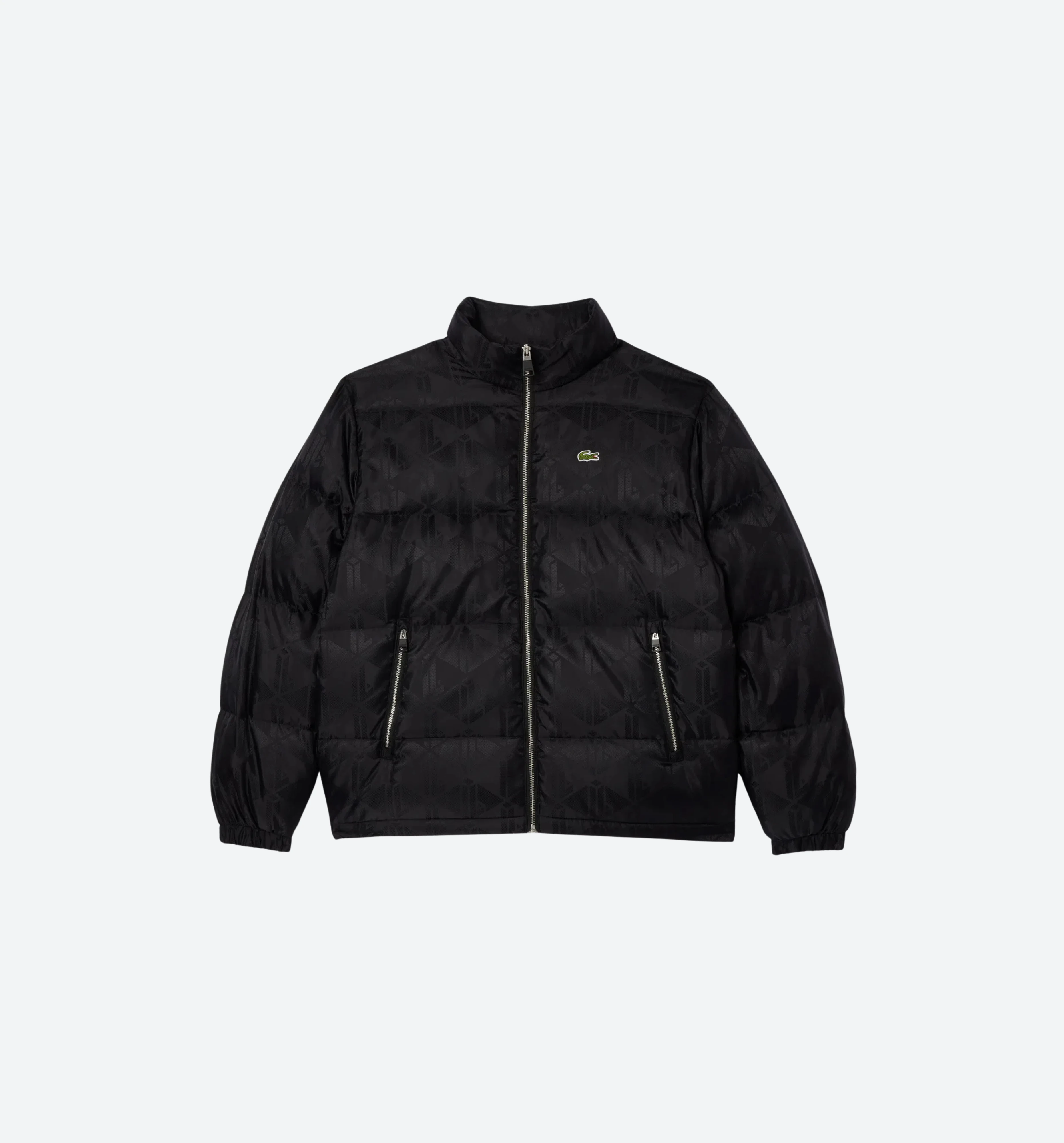 Timsah Logo Monogram Mont - Siyah