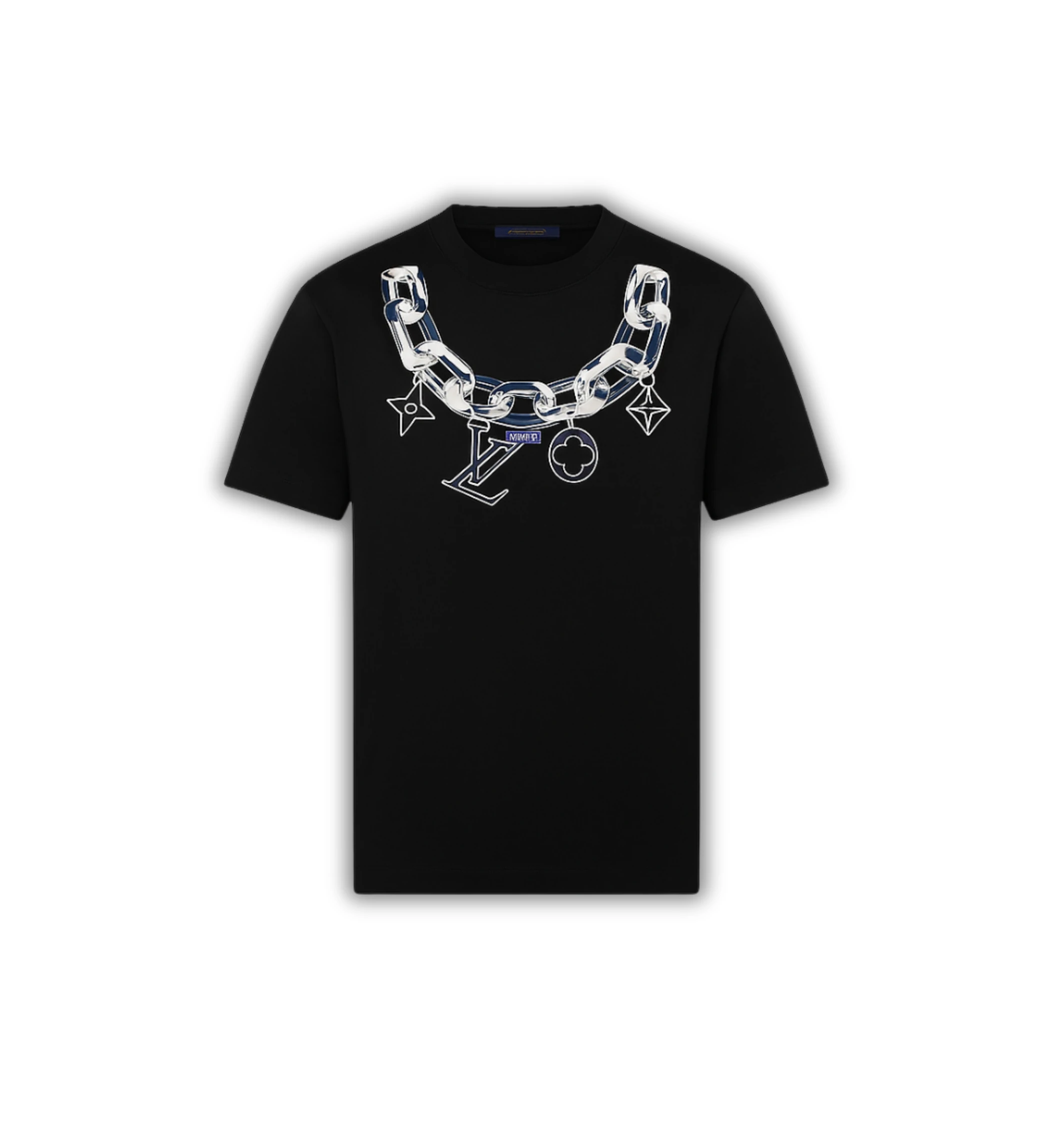  Chain Premium T-shirt - Siyah