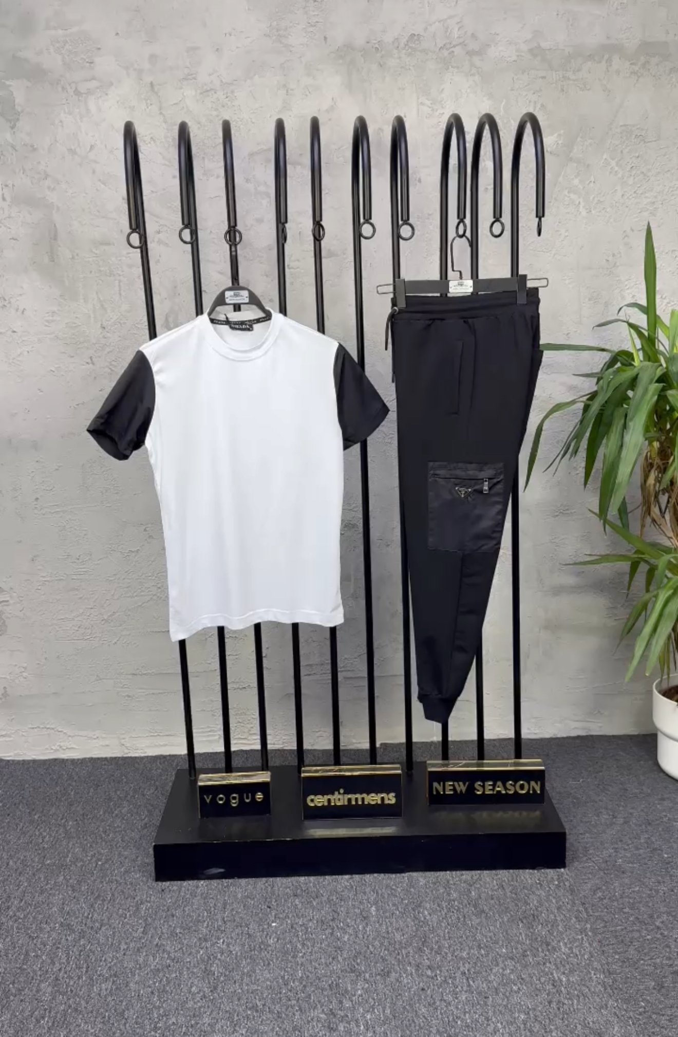 Prada Contrast Edge Set