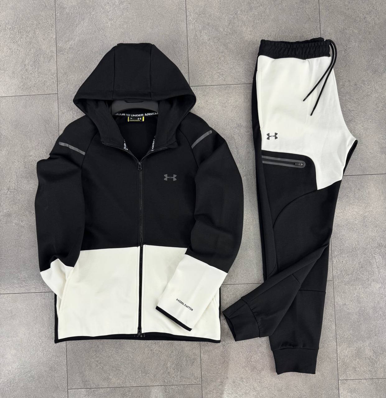 UA Panda Tracksuit - Siyah x Beyaz