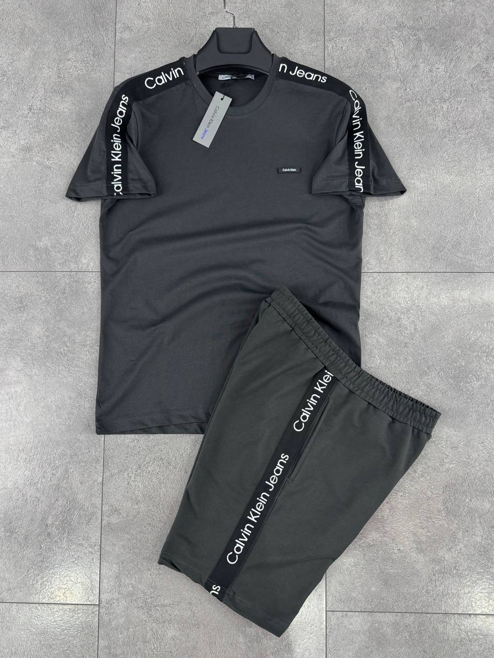 Calvin Klein Essential Yazlık Takım - Smoke