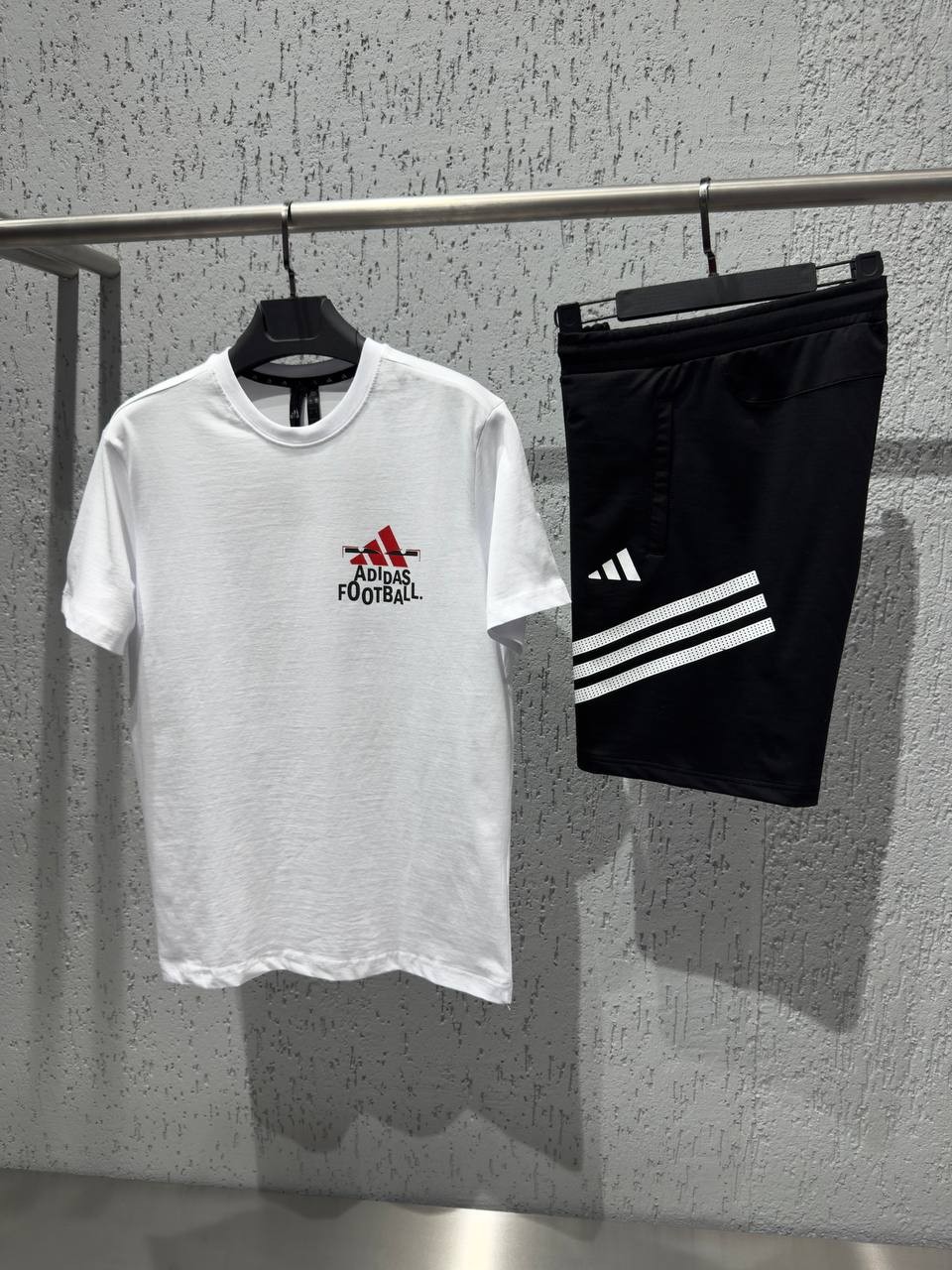 Adidas Football Yazlık Takım - Siyah / Beyaz