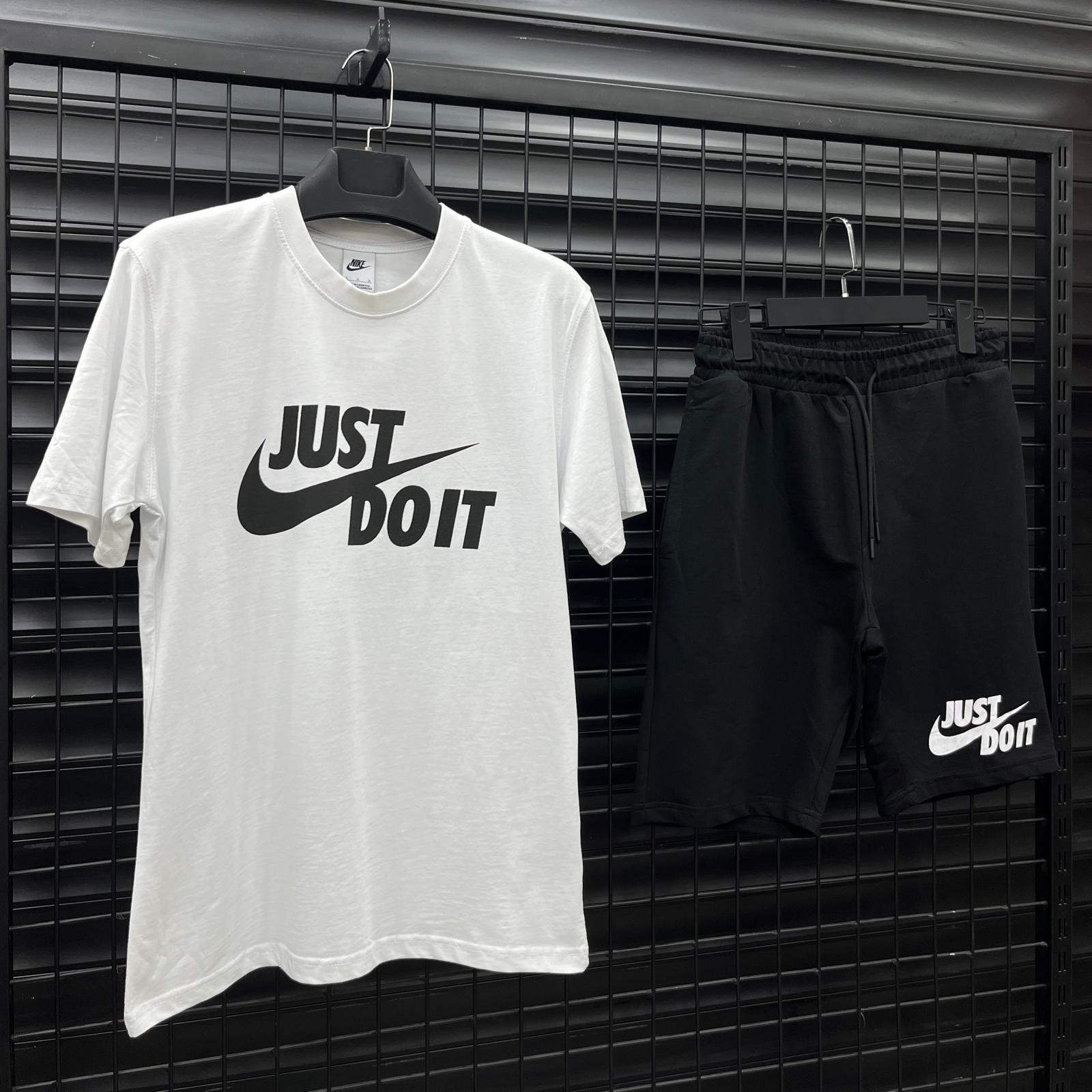 Just Do İt Premium Yazlık Takım - Beyaz