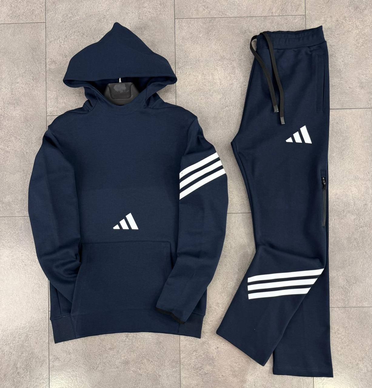Adidas ZNE Middle Hoodie Tracksuit - Lacivert