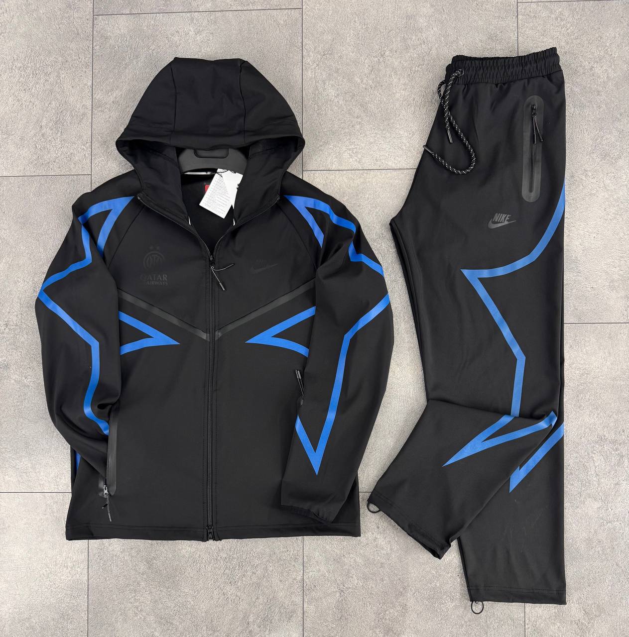 Nike x Inter Woven Star Eşofman Takımı - Siyah