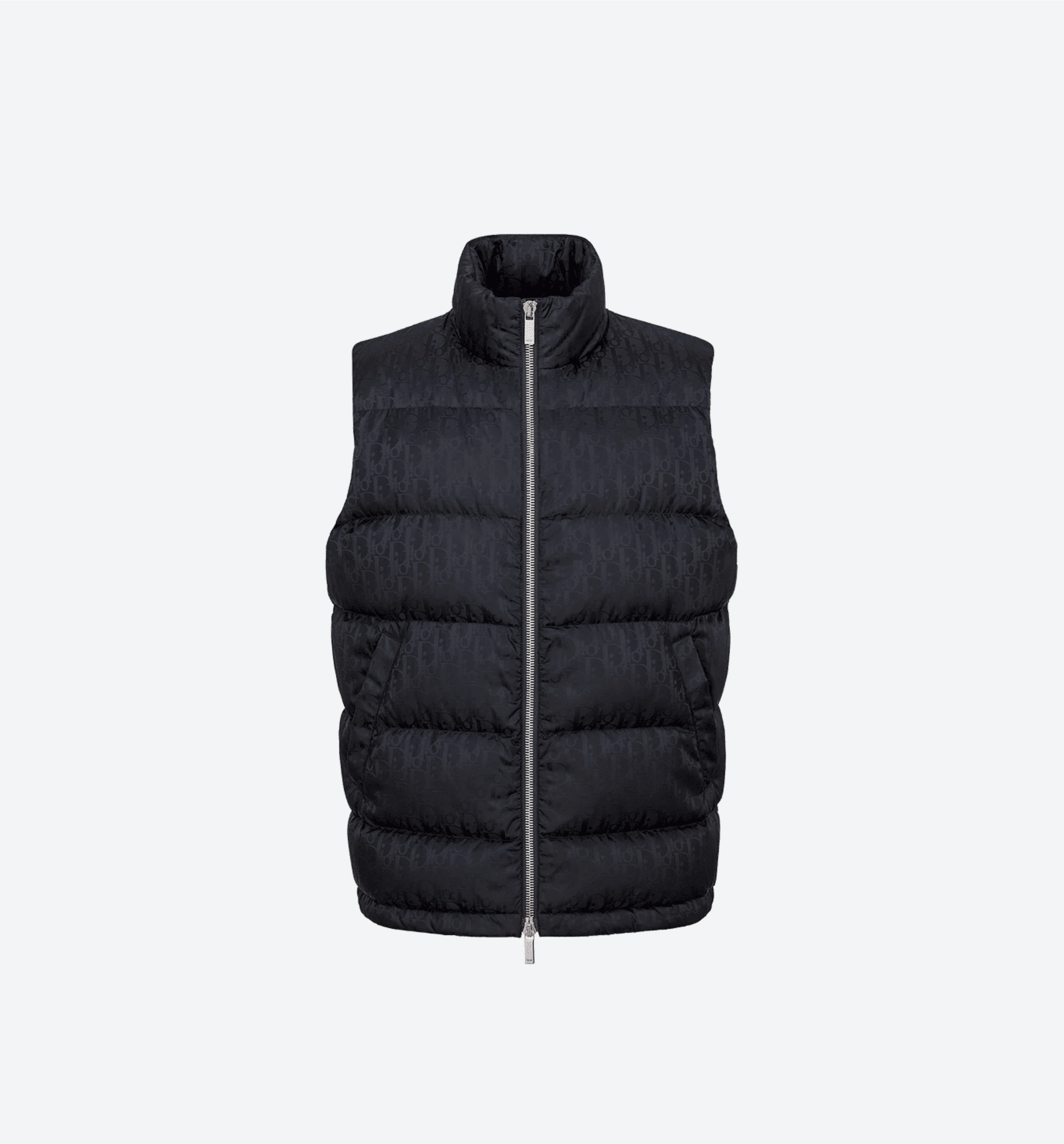 Monogram Yelek - Siyah