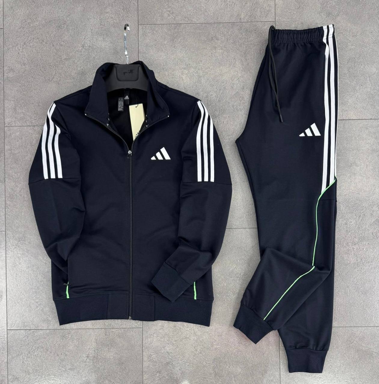 Adidas ZNE Fabric 3 Stripe Tracksuit - Lacivert