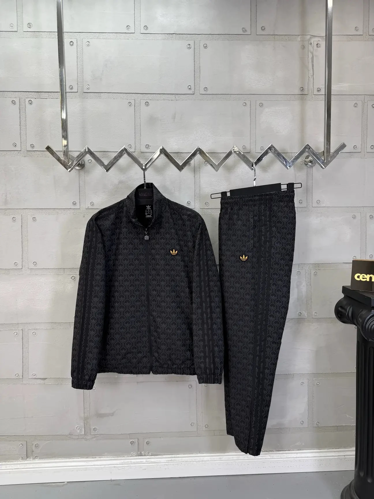 Monogram Tracksuit - Siyah