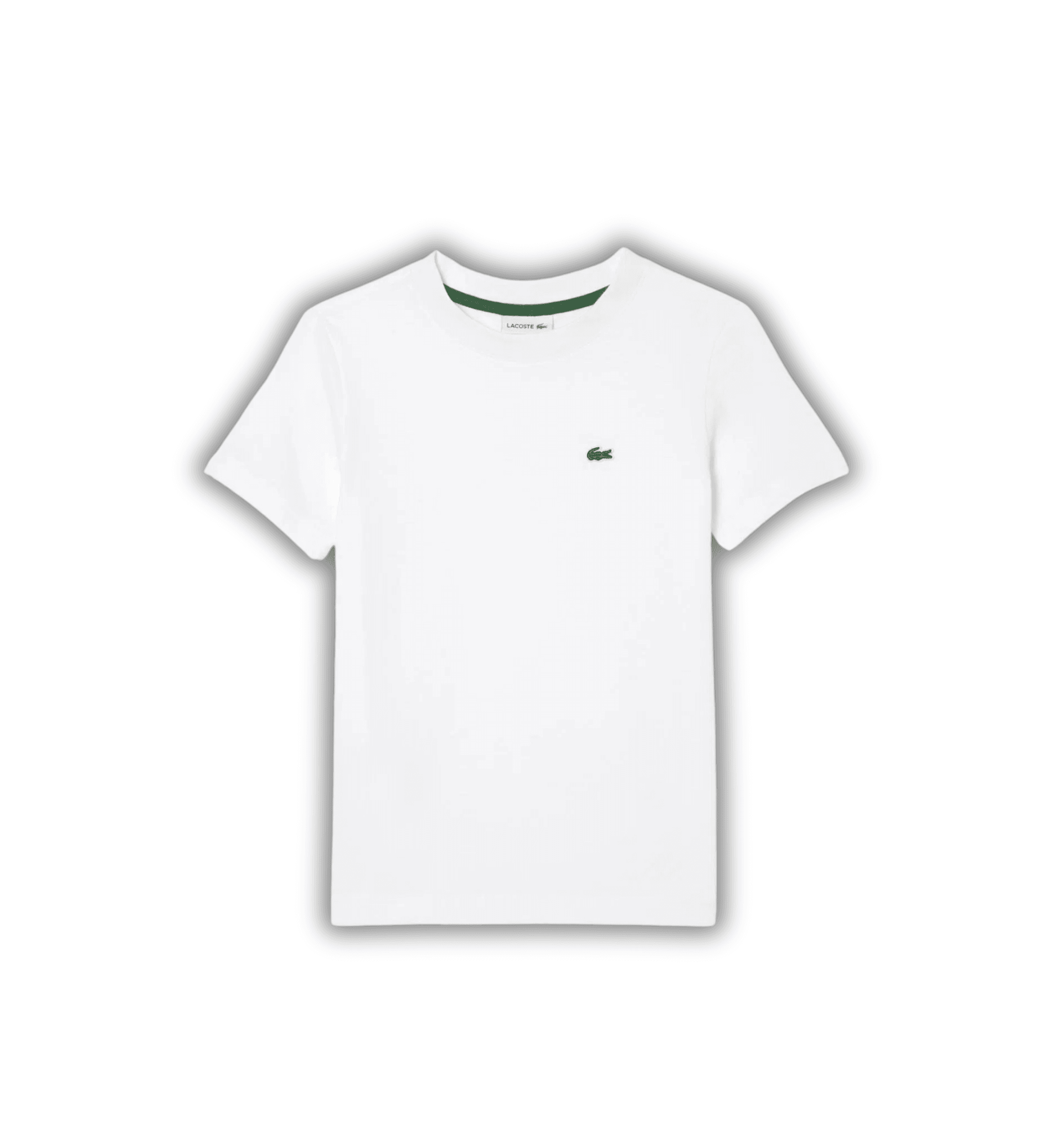 Lacoste Bisiklet Yaka - Beyaz