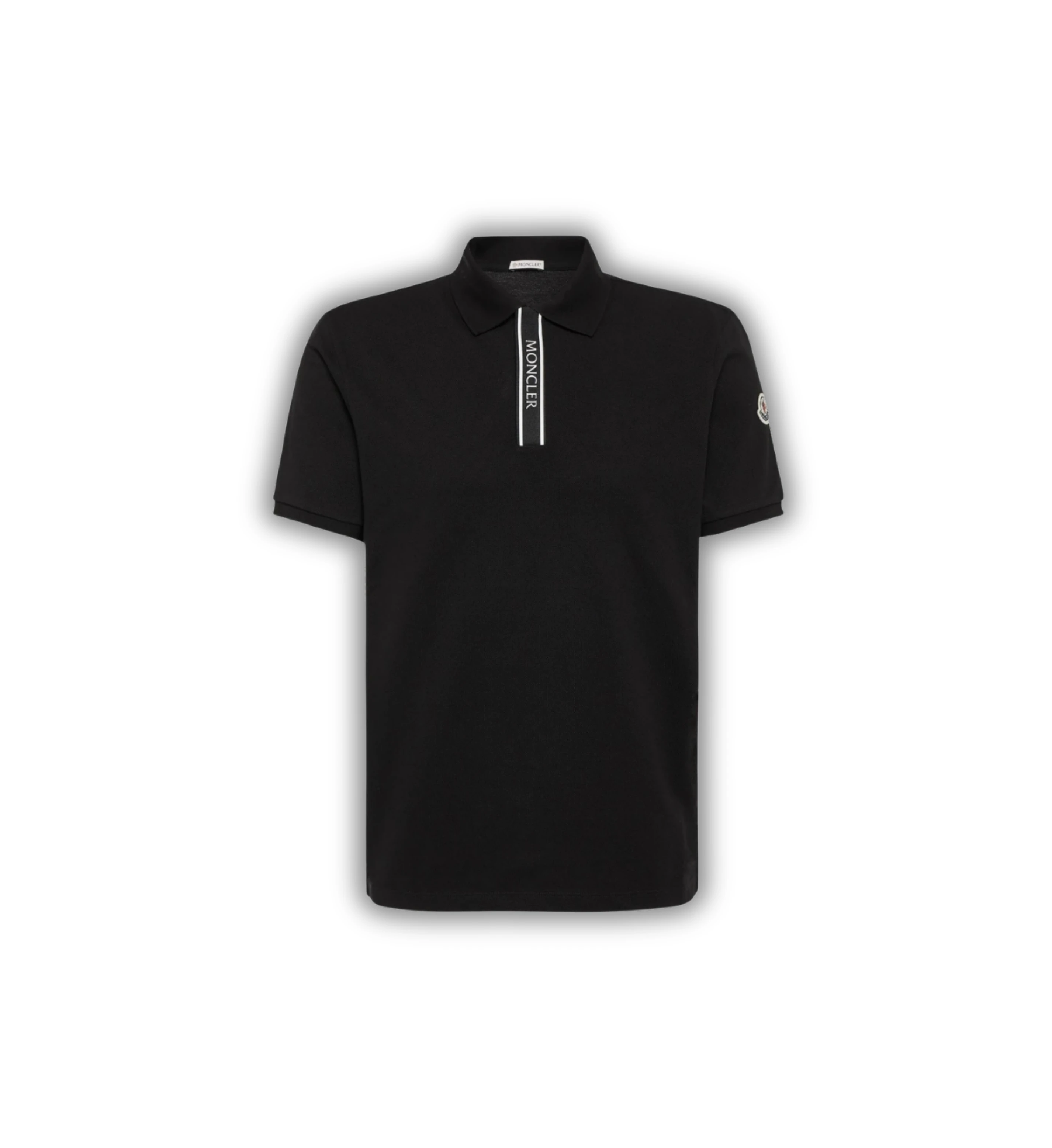 Revesible Polo Yaka Tshirt - Siyah