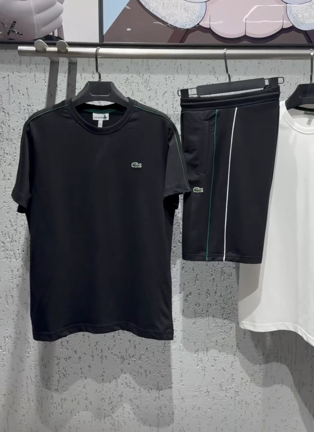 Lacoste Essential Classic Yazlık Takım - Siyah