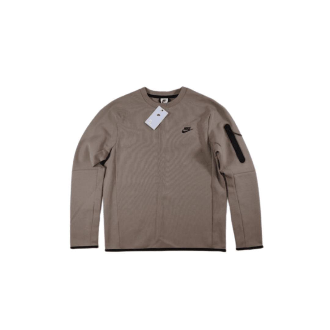Tech Fleece Crew Sweatshirt - Kahverengi
