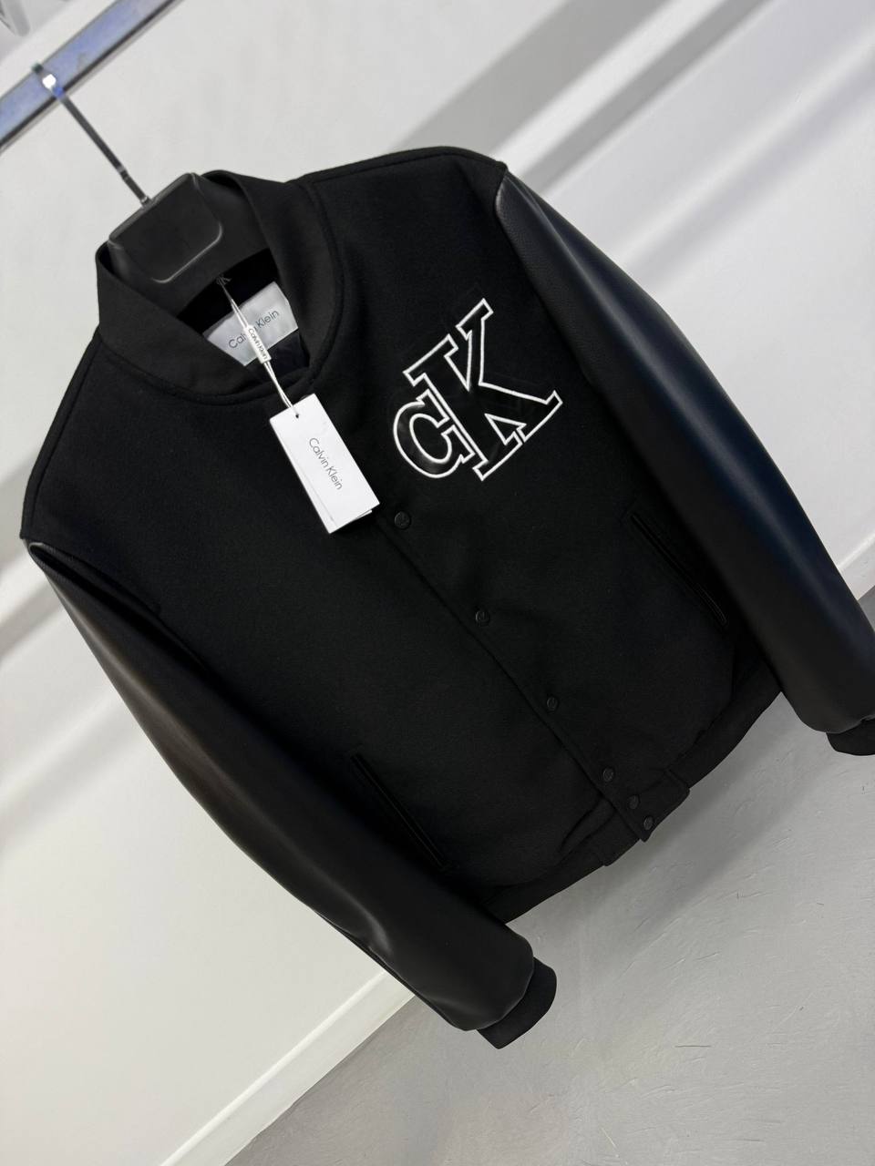 CK Leather Arms Jacket