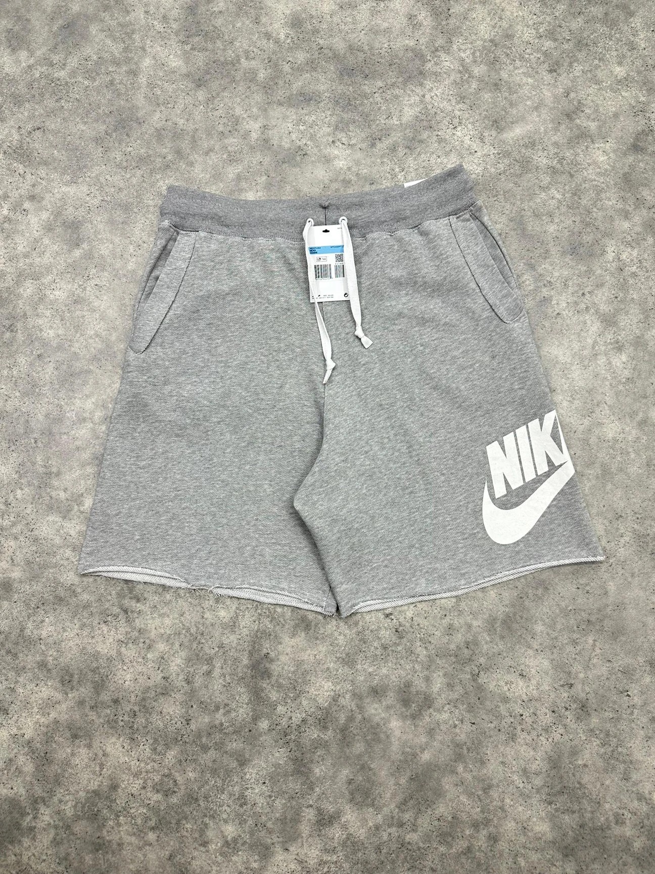 Club Alumni Fransız Havlu Kumaşı Short - Gri