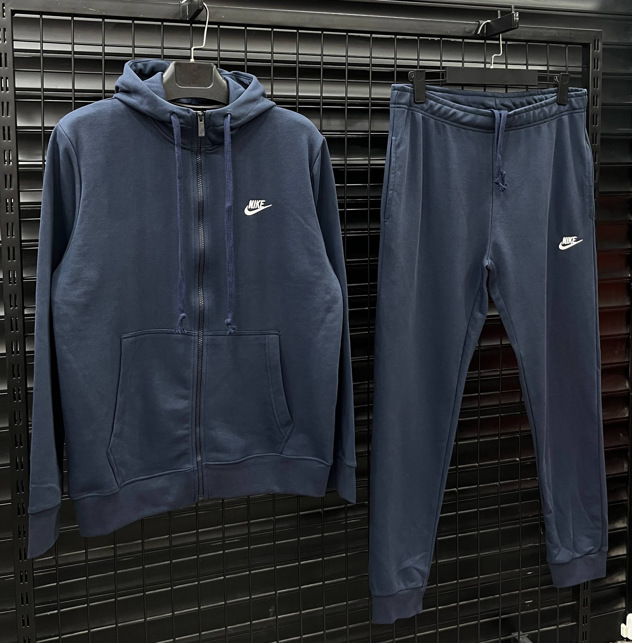 Club Fleece Cotton Tracksuit - Lacivert