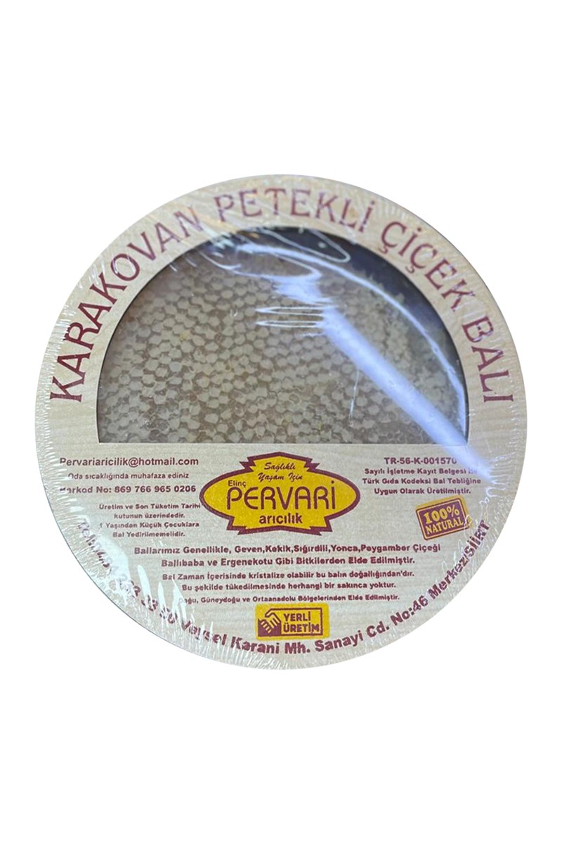 Pervari Ahşap Karakovan Balı Kg