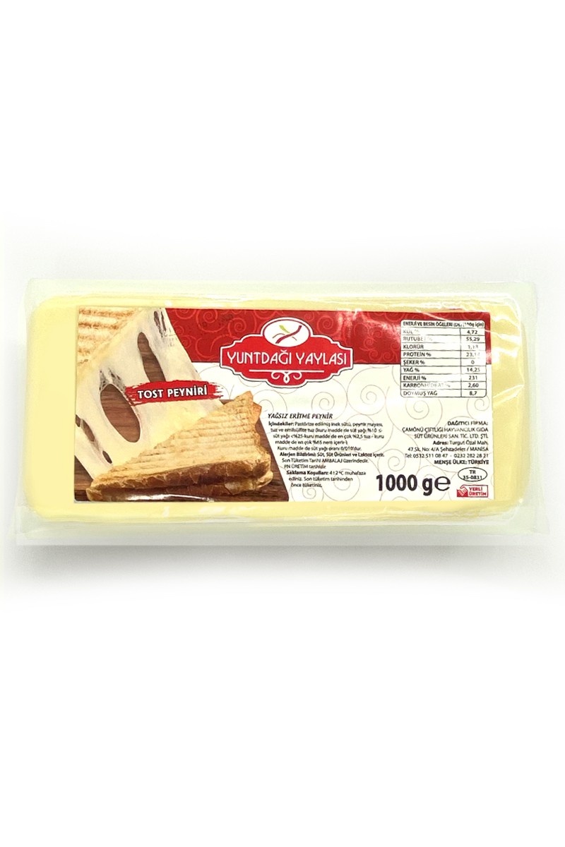 Yuntdağı Tost Peyniri Kg