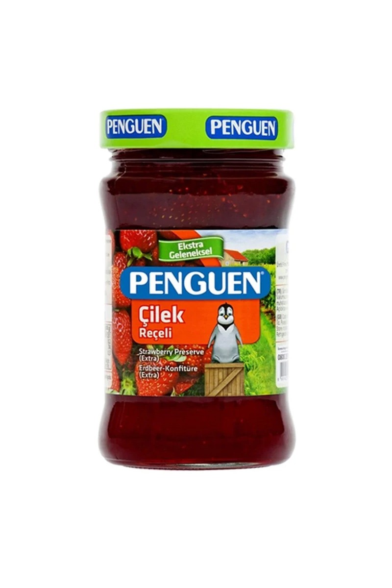 Penguen Çilek Reçeli 380 Gr