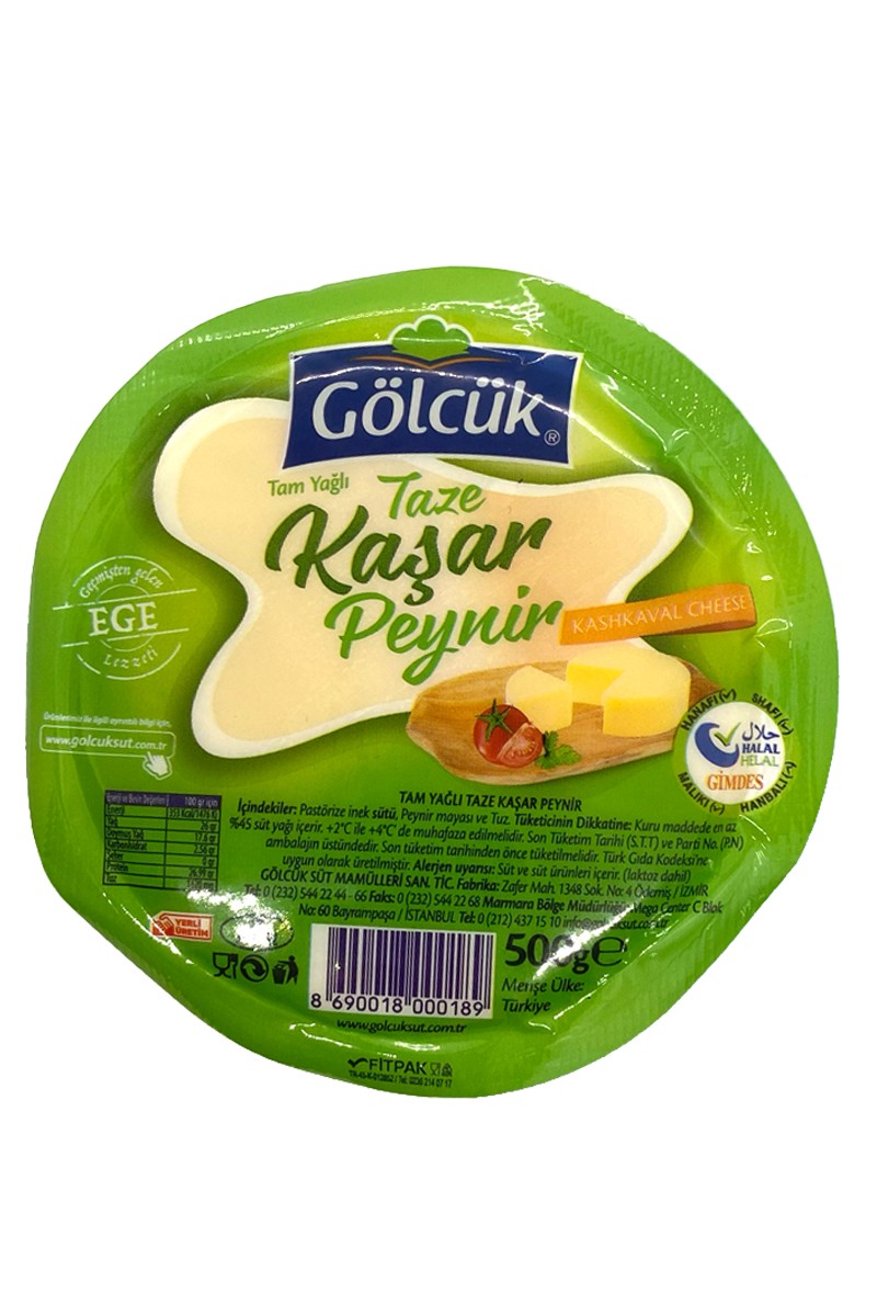 Gölcük Kaşar Peyniri 500g 