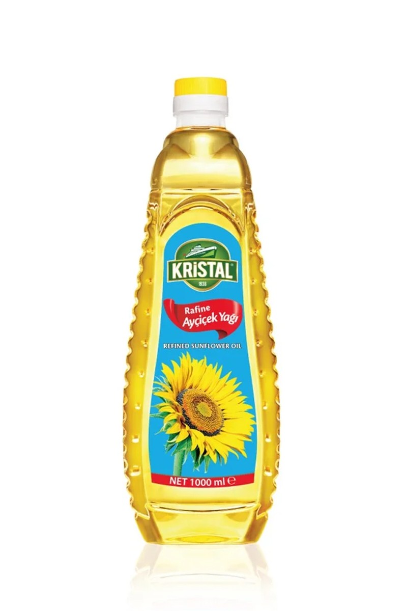 Kristal Ayçiçek Yağı  1 Lt.