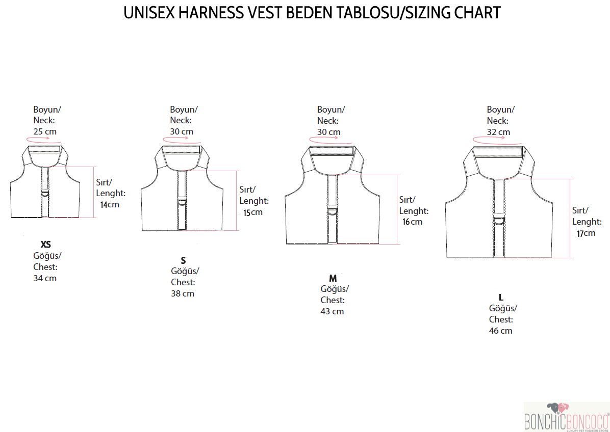 "Unisex Harness" Köpek Gezdirme Yeleği Bej