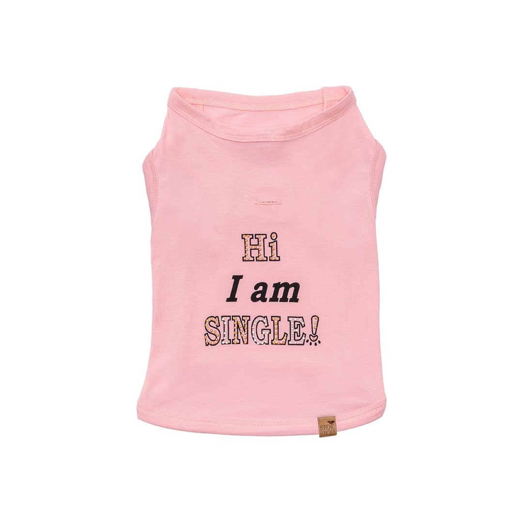''Single'' T-Shirt Pink