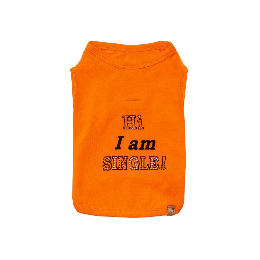 ''Single'' T-Shirt Orange