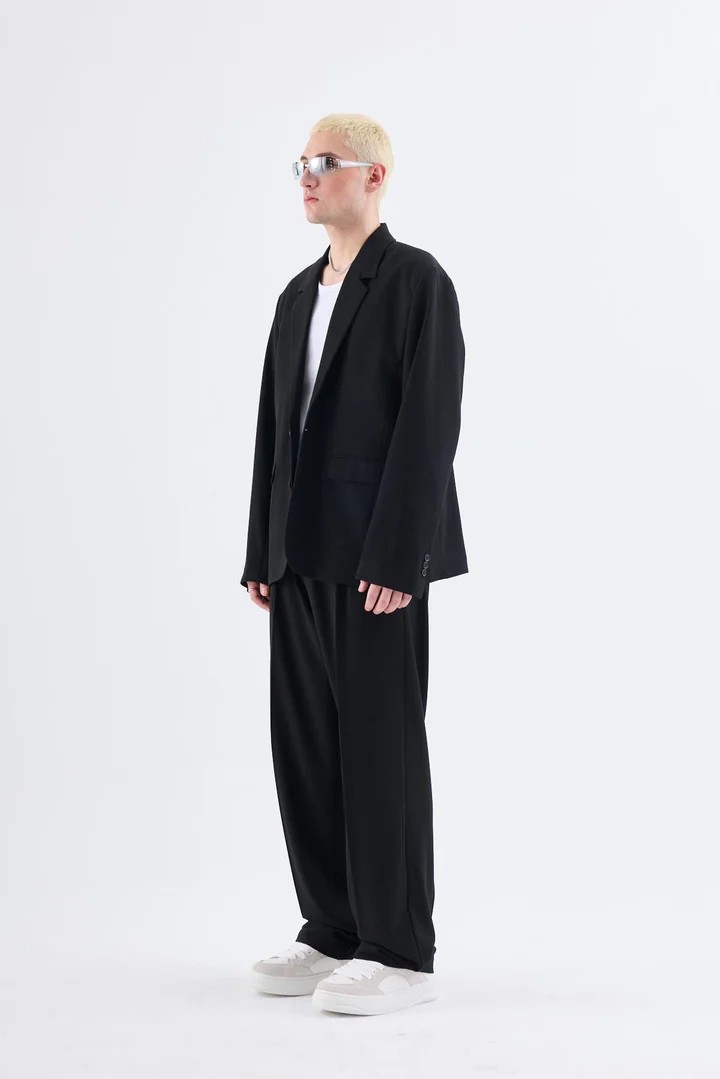 Classic Oversize Suit Black