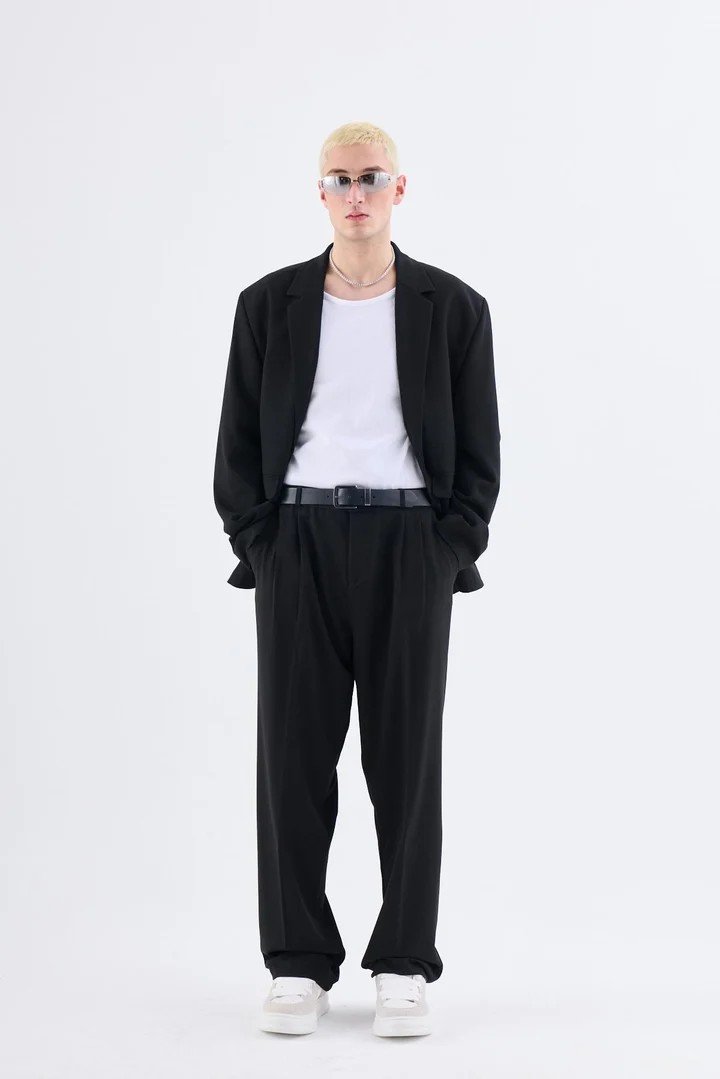 Classic Oversize Suit Black