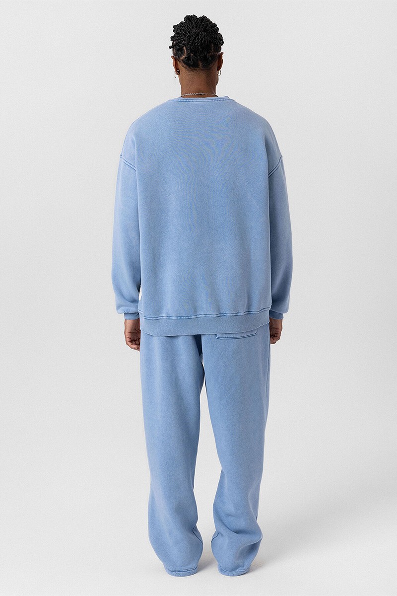 WASHABLE OVERSIZE TRACKSUIT LIGHT BLUE