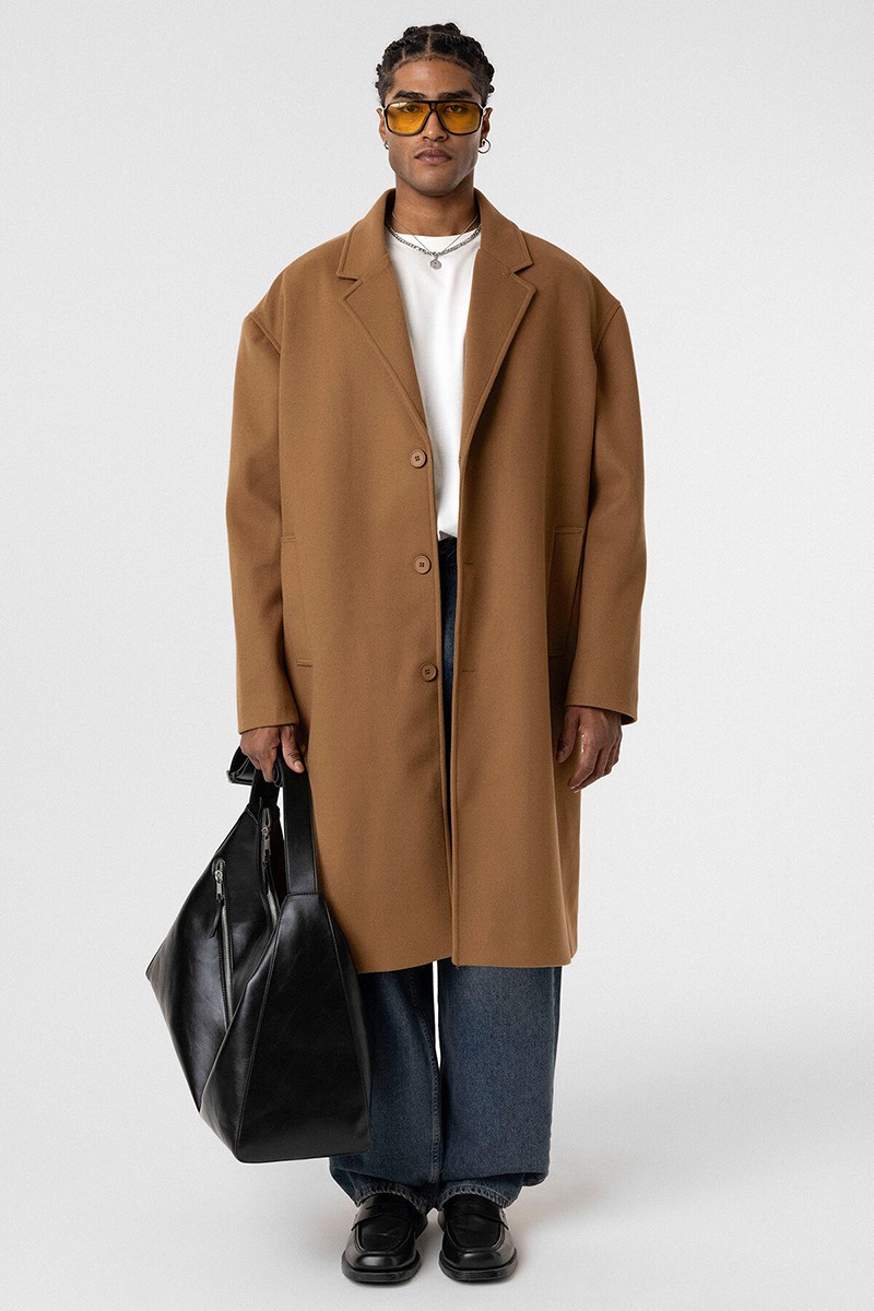 OVERSIZE LONG CASHMERE COAT